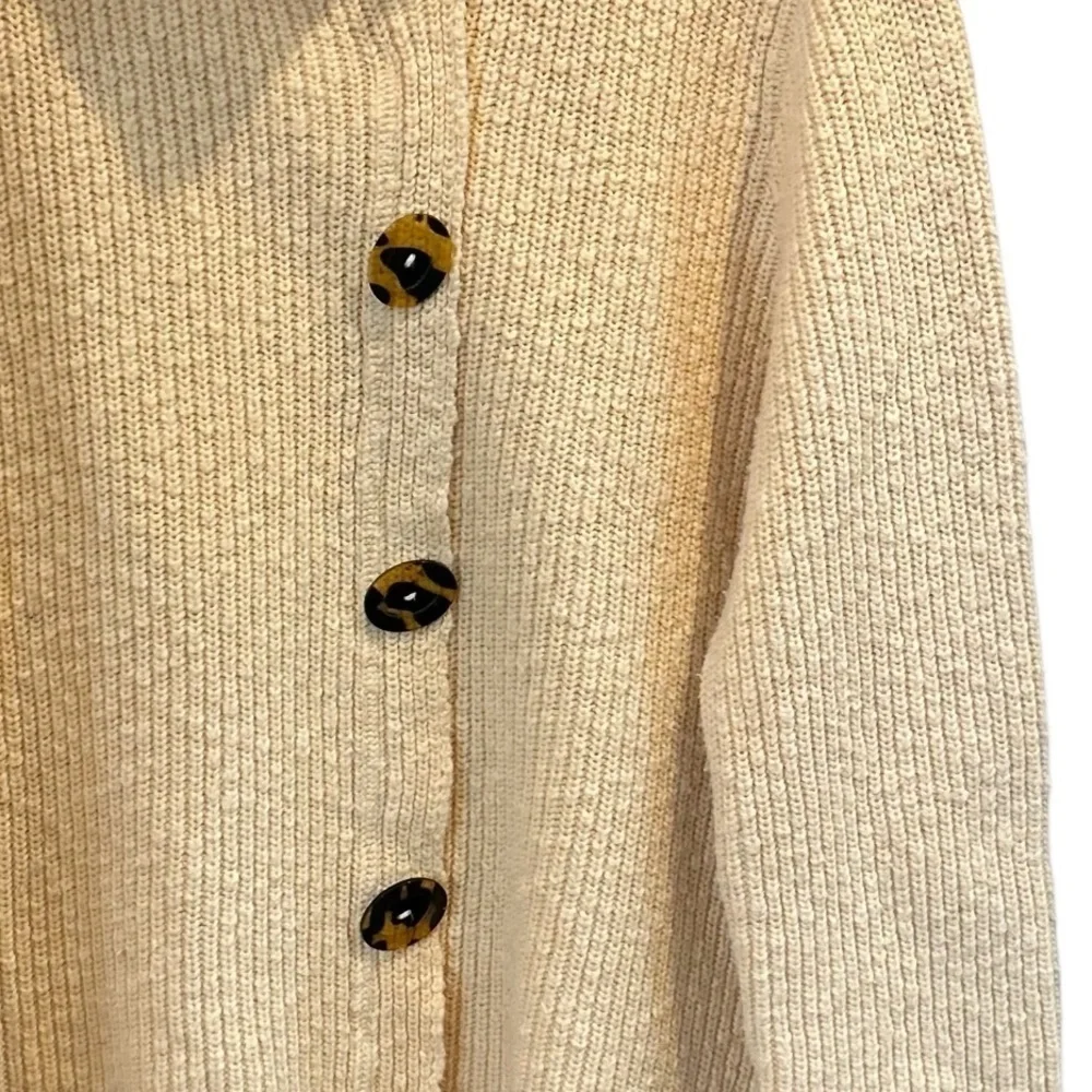 Willow Anthropologie sweater /Cardigan size XL yellow - Picture 10 of 11